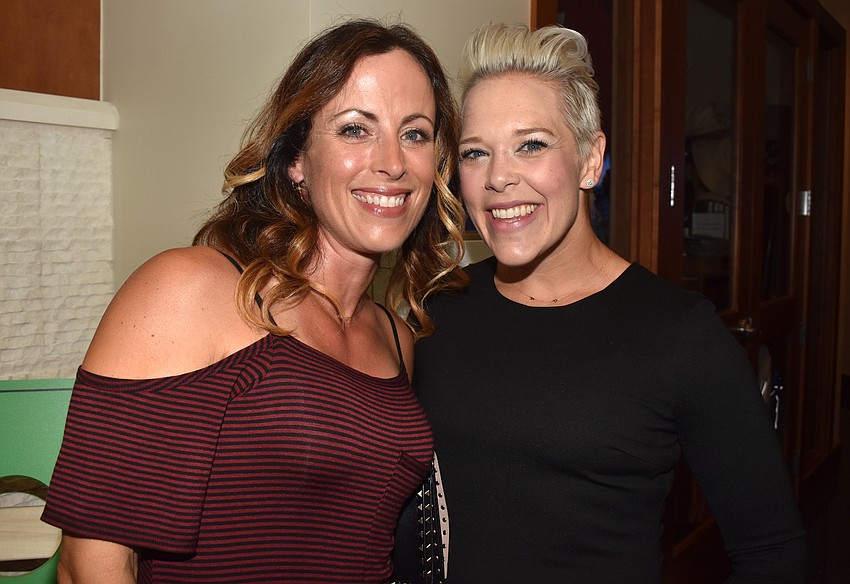 Heather Wrigley and Melissa Perrin