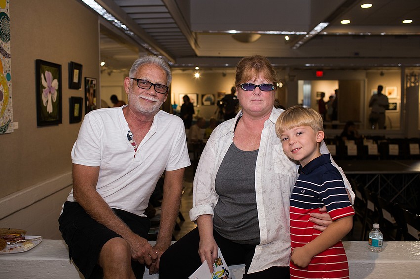 Jim and Margo Roberts and Cristian Valentine