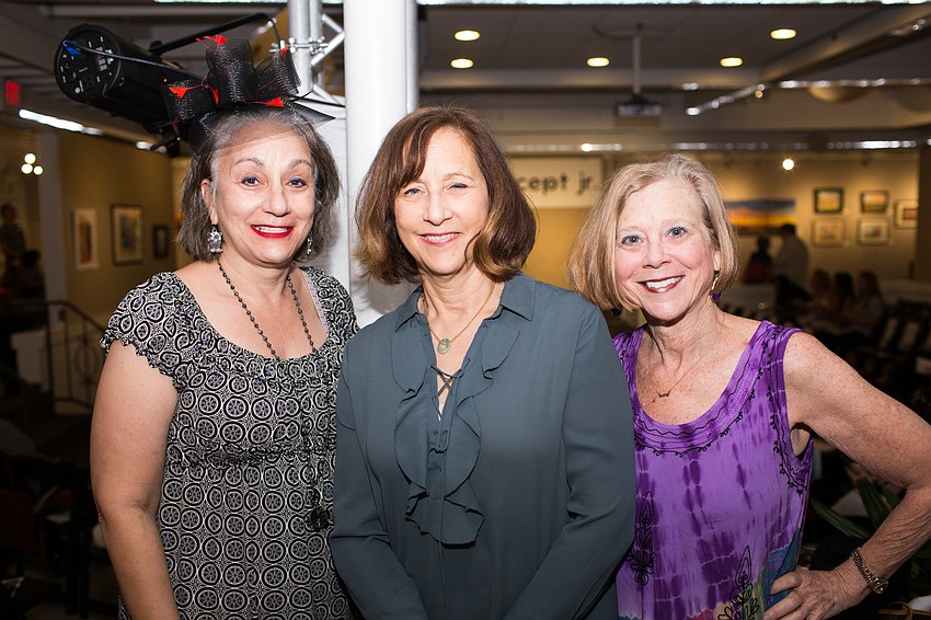 Andrea Silvergleit, Executive Director Lisa Berger and Betsy Garner Wyant