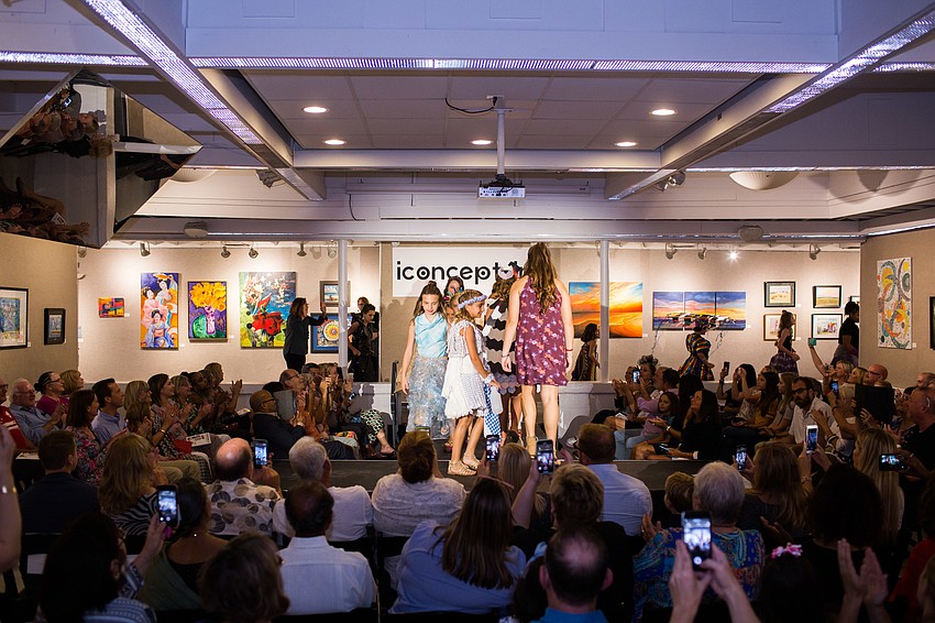 After the show, all the designers made one last walk together.