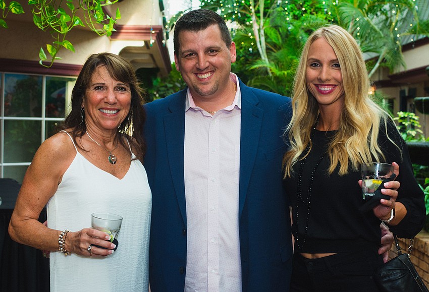 Shirley Aschenbrenner, Nick Mavrikas and May Burgaff