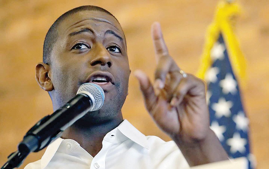 â€œAndrew believes that health care should be a fundamental right, not a privilege â€¦ " â€” From Democrat  candidate Andrew  Gillumâ€™s website