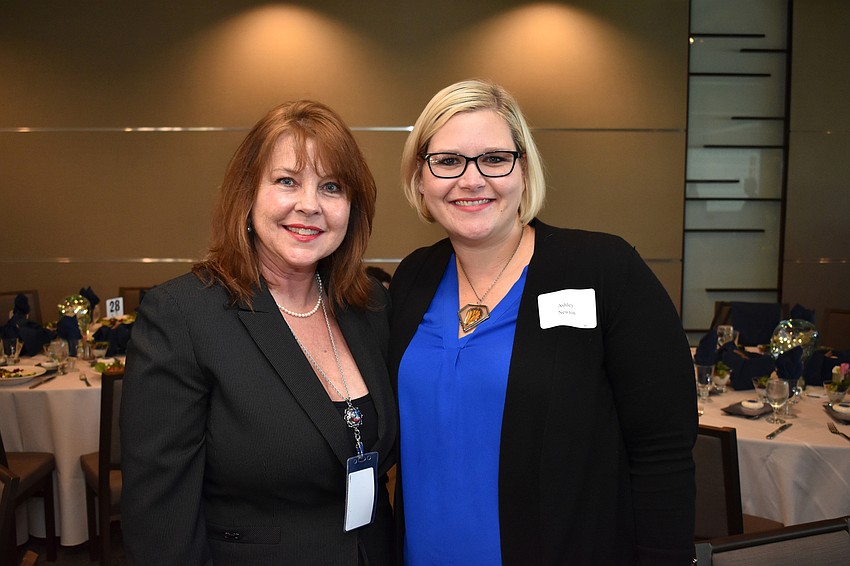 Kathryn Mathes and Ashley Newton