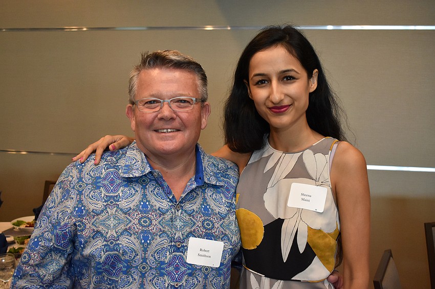 Robert Smithson and Sheena Maini