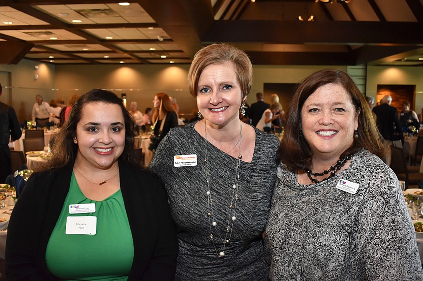 Michelle Frau, Robyn Faucy-Washington and Stephanie Grosskreutz