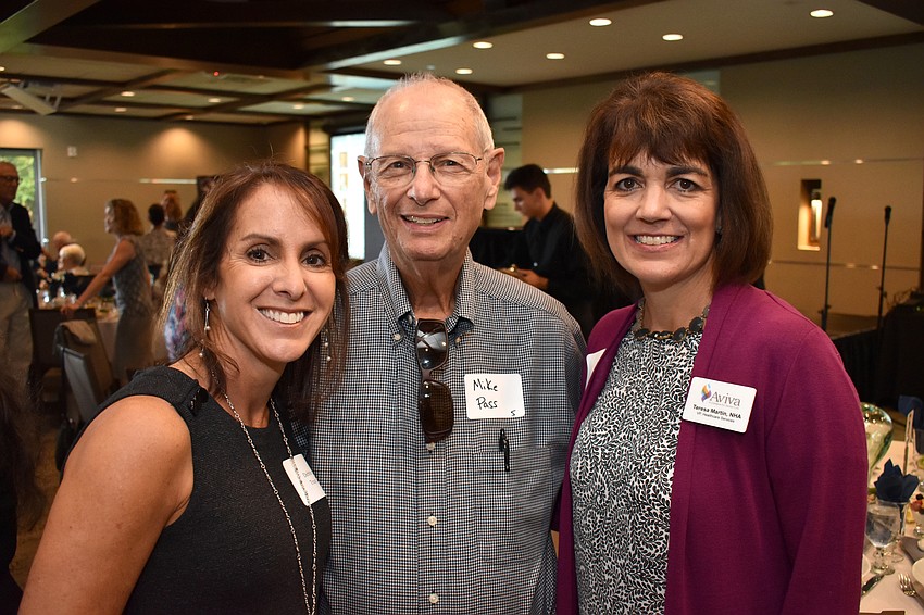 Debbie Truitt, Mike Pass and Teresa Martin