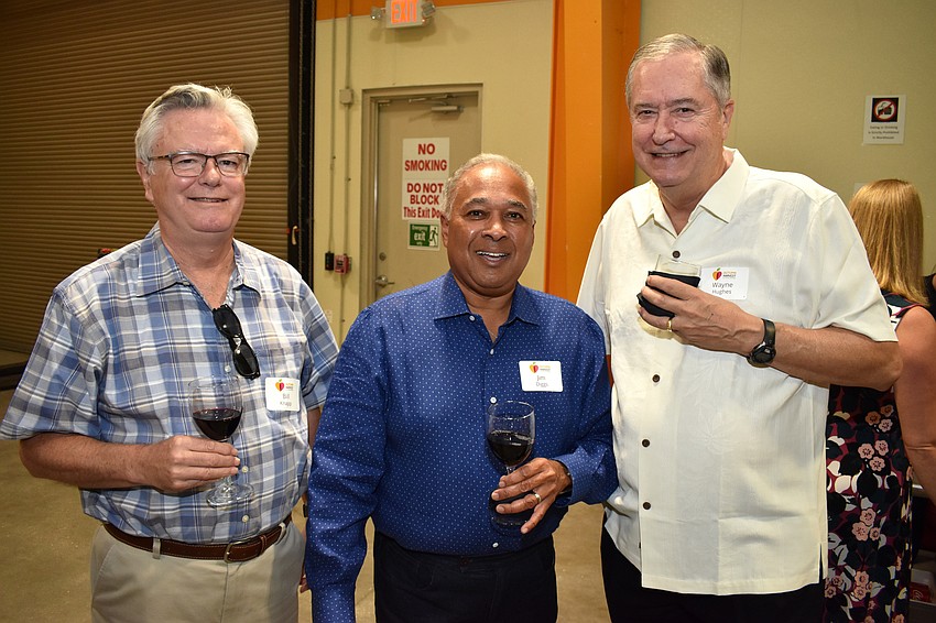 Bill Knapp, Jim Diggs and Wayne Hughes