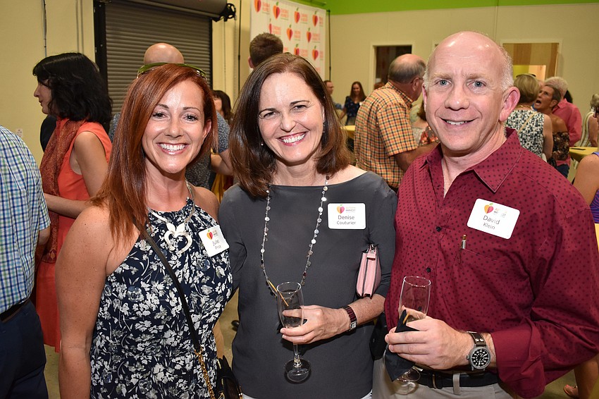 Jules Price, Denise Couturier and David Klein