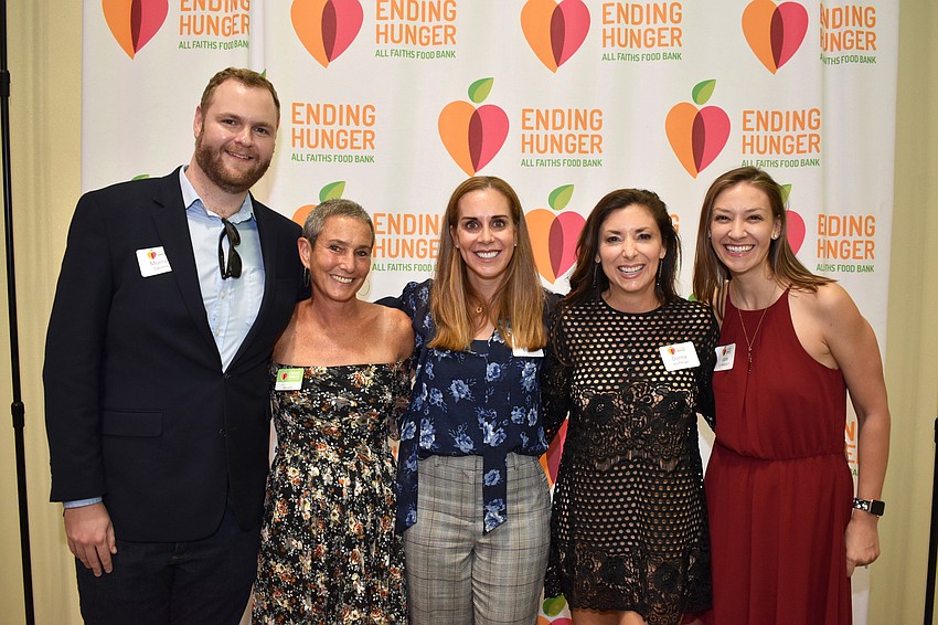 Murray Devine, Nelle Miller, Terri Vitale, Donna Koffman and Katie Schwabach