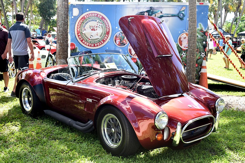 An ERA Replicas 427 Cobra was one of many exotic vehicles on display.