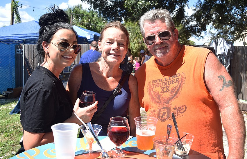 Courtney Campbell and Cheryl and Marty Englert