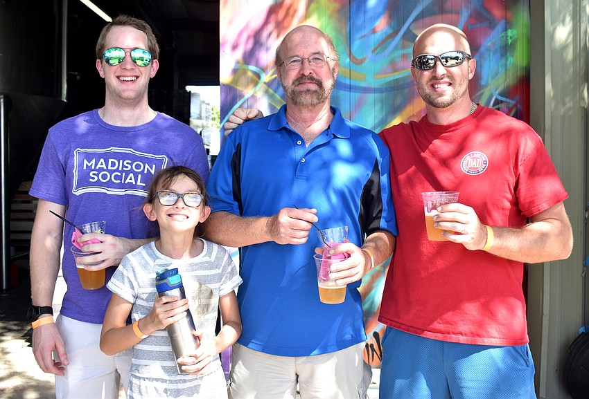 Nathaniel Seel, Annabelle Hill, Doug Seel and Chris Hill