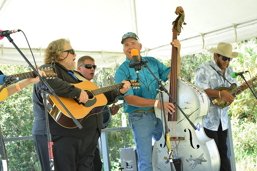 Swinging Bridge gets the crowd's toes tapping.