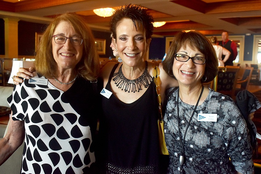 Barbara Lowenthal, Michele Fischman and Susan Cohen