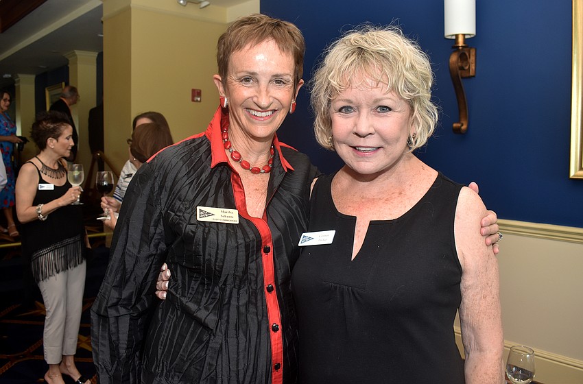 Martha Schantz and Connor Tucker