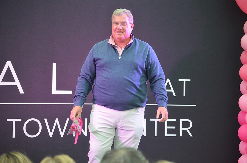 Gold Coast Eagle Distributing's Hugh Shields says he is walking in the show because cancer is a monster that has no boundaries and isn't selective.