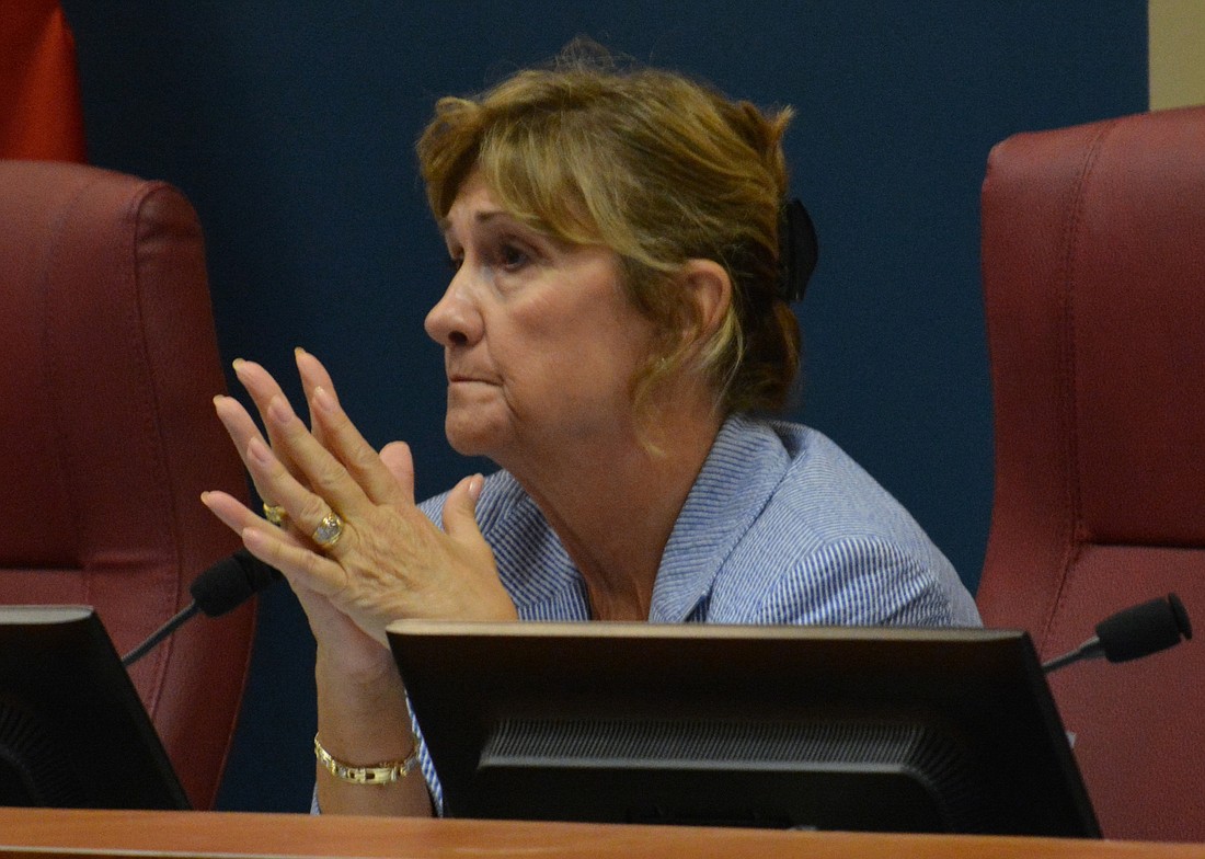 Vanessa Baugh is upset by how communication over the P25 radio tower was handled.