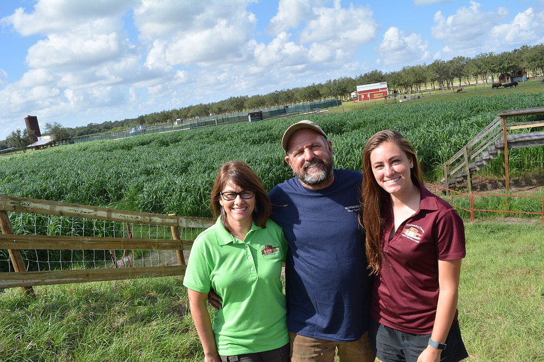 Kim and David Hunsader and their daughter, Rachael Hunsader-Sliker, love how much joy the corn maze brings visitors each year.