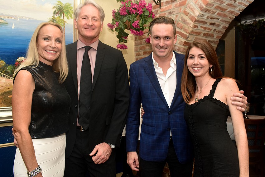 Janet Lange, John Knowles, Phillip Dickson and Tori Quinn