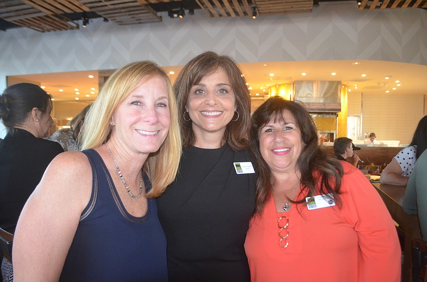 Sisterhood for Good's Kimi Newcomb, Graceann Frederico and Yvonne Schloss say that are excited that the giving circle's membership is growing.