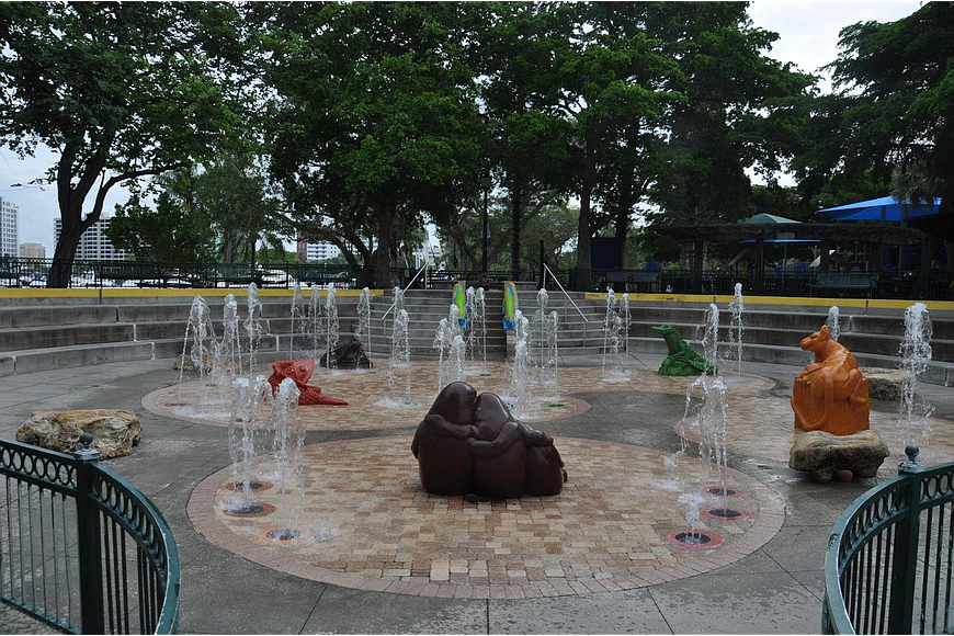 The Children&#39;s Fountain is expected to be open over the weekend.