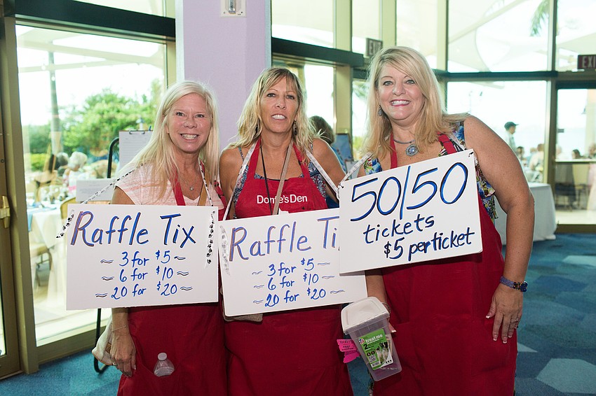 Amy Tuten, Karen Cadou and Carol Bourbeau