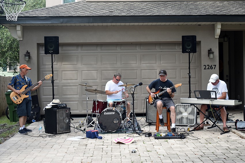 The Lounge Wizards were one of 65 bands to play at this year’s Porchfest.