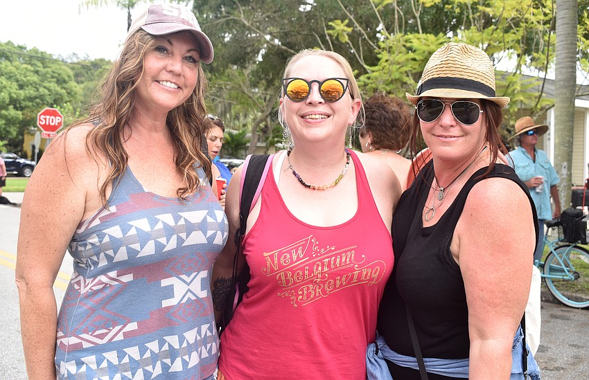 Melanie Russin, Gemma Adel and Renee Fustos