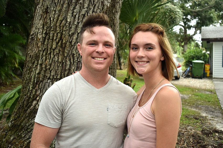 Justin Brooks and Courtney Filizetti