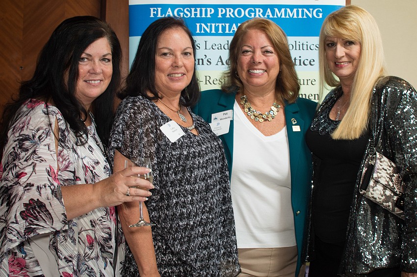 Jean Strong, Cathy Nielsen, Patricia Wunderlin and Christina LeMieux