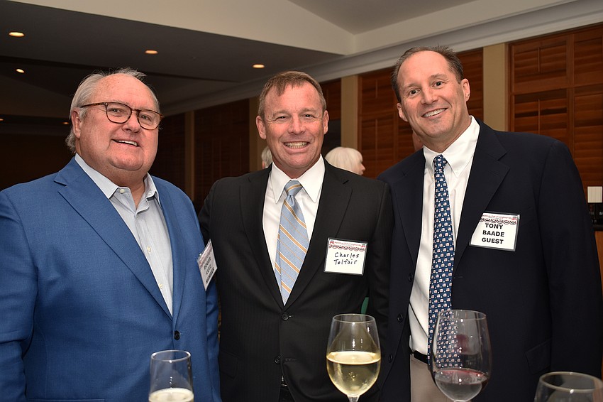 Roger Lutz, Charles Tolfair and and Tony Baade