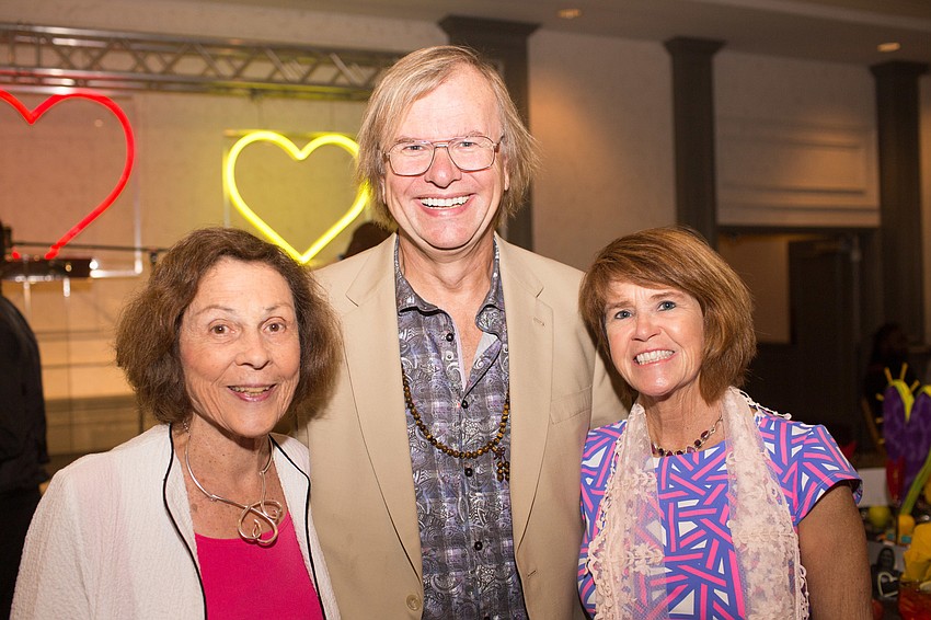 Joan Levenson and Paul and Cathy Thomass