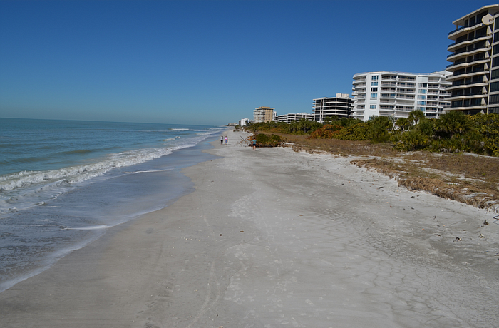 Longboat Key is one of several area beaches under a no-swim advisory.