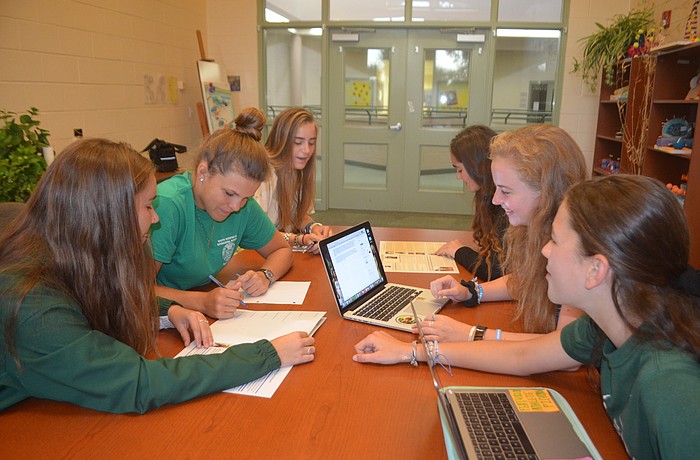 Siddie Pennewill, Kendall Miller, Janie Chatham, Ashleigh Rodhouse, Cate Mulqueen and Carly Lansberg say they love going to the summit and seeing how the young girls embrace their own confidence.