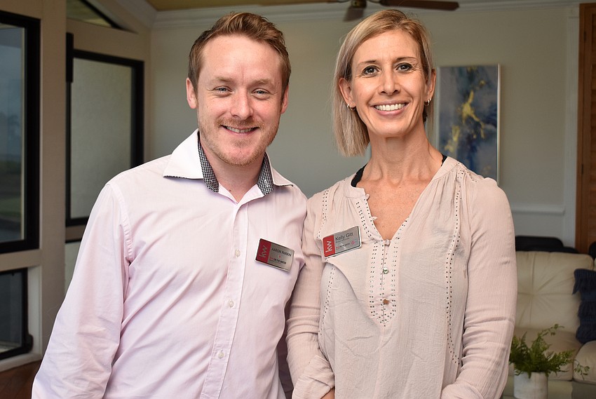 Aaron Parkin and Kelly Gitt