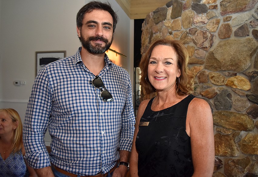 Ricky Perrone and Beverly St. Hilaire