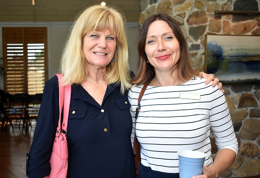 Lisa Harris and Fiona Greene