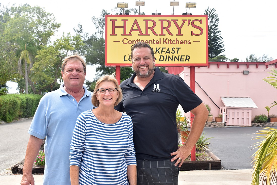 Harry, Lynn and Hal Christensen of Harry&#39;s Continental Kitchens