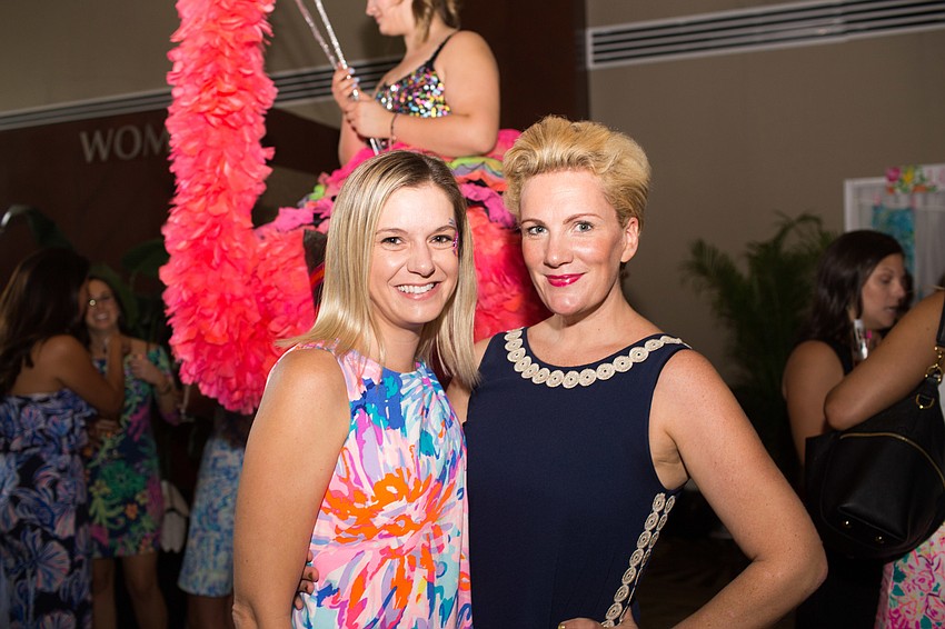 Carly Evans and Laura McMamus-Mesia