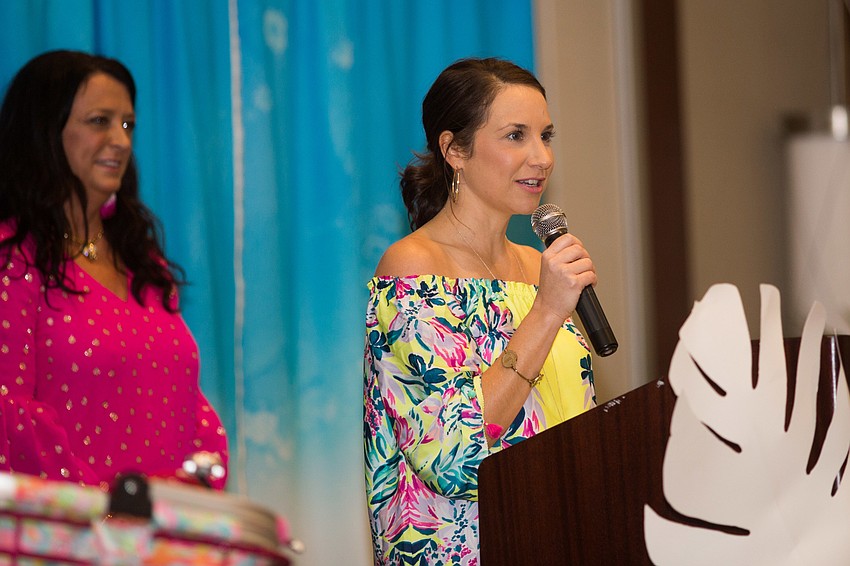 This was Co-Chairwoman Kristen Arbuckle's first luncheon with JLS.