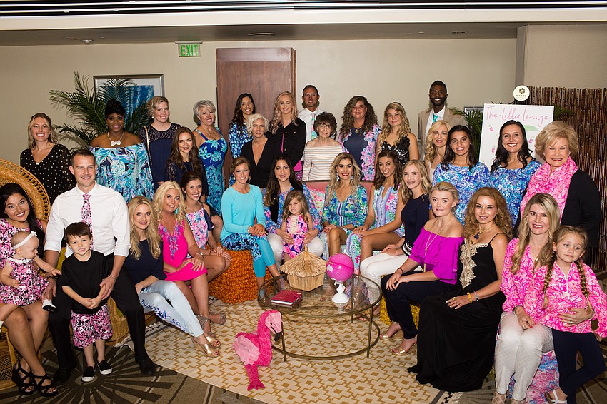 The Lilly Luncheon and Fashion Show models.