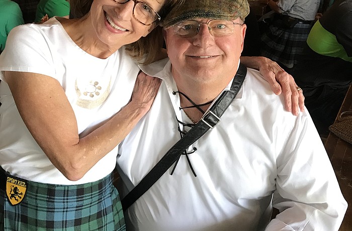 Lakewood Ranch's Lynn and Brian Fitzpatrick are some of the founding members of the Celtic Heritage Society in Lakewood Ranch. Courtesy photo.