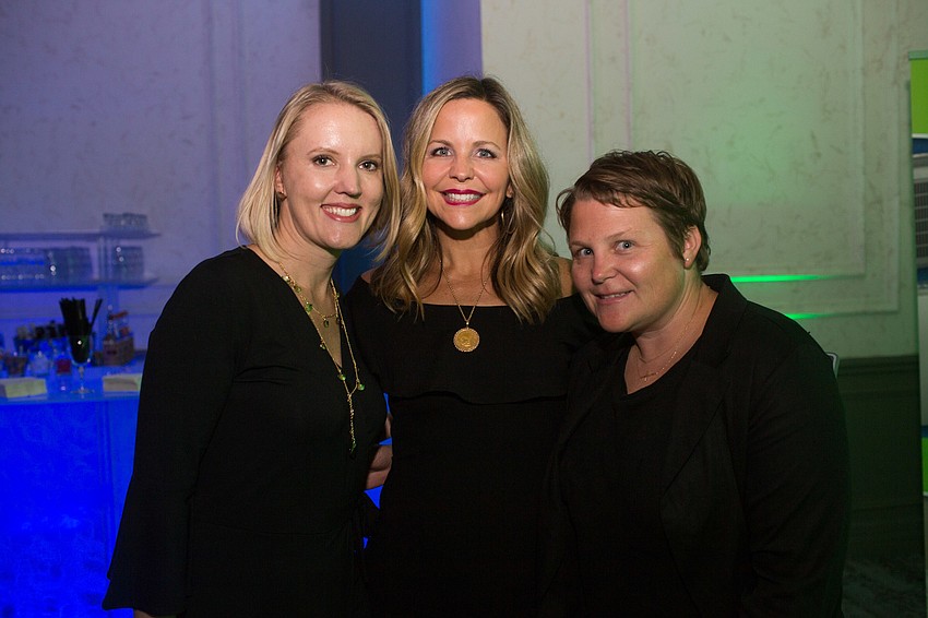 SPARCC President and CEO Jessica Hays, Beth Bobb and Lindsay Howell