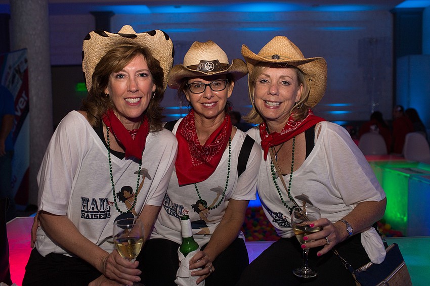 Elaine Barber, Kim Livengood and Liz Arme
