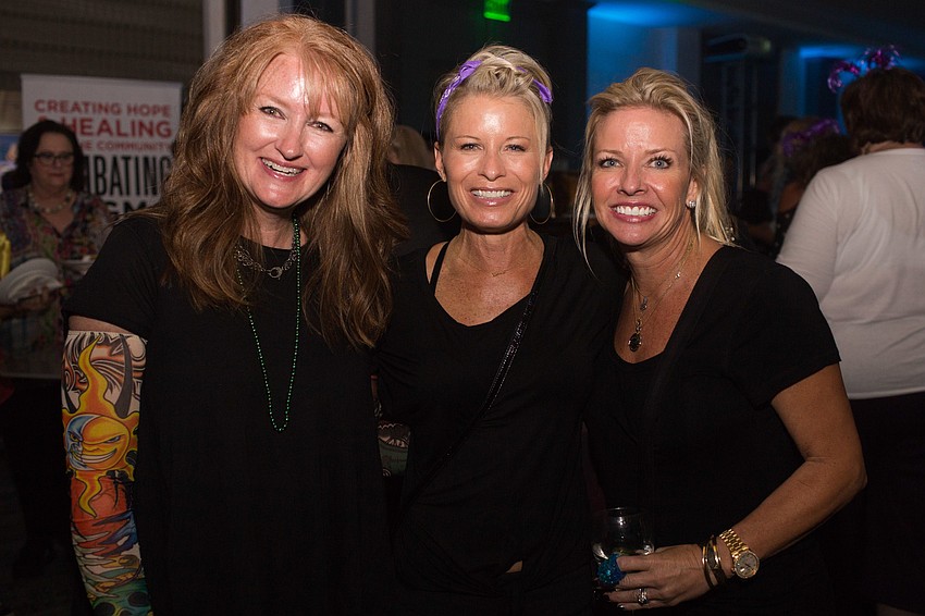 Becca McFadden, Shannon Pokorski and Tracy Melone