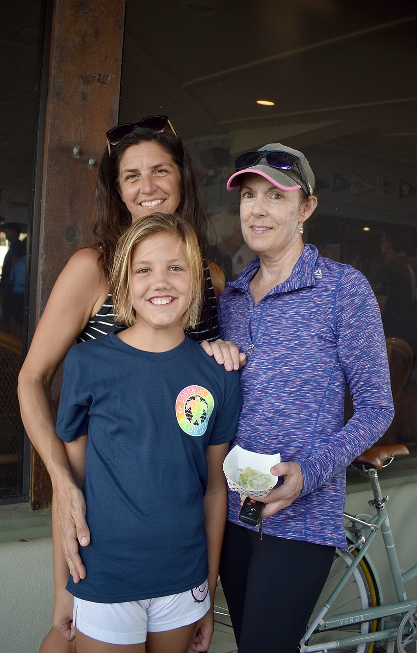 Ava and Joanna Baugh and Sandra Tartaglino