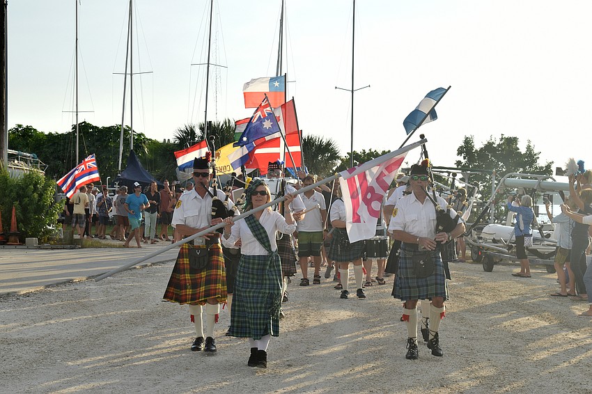 Sailors from 14 countries are participating in the Formula 18 Worlds.