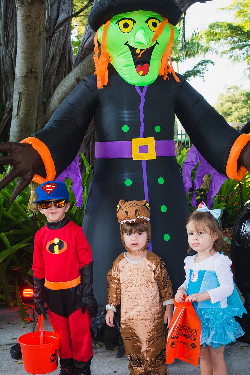 Austin and Noah Schroeder with Amelia Brue