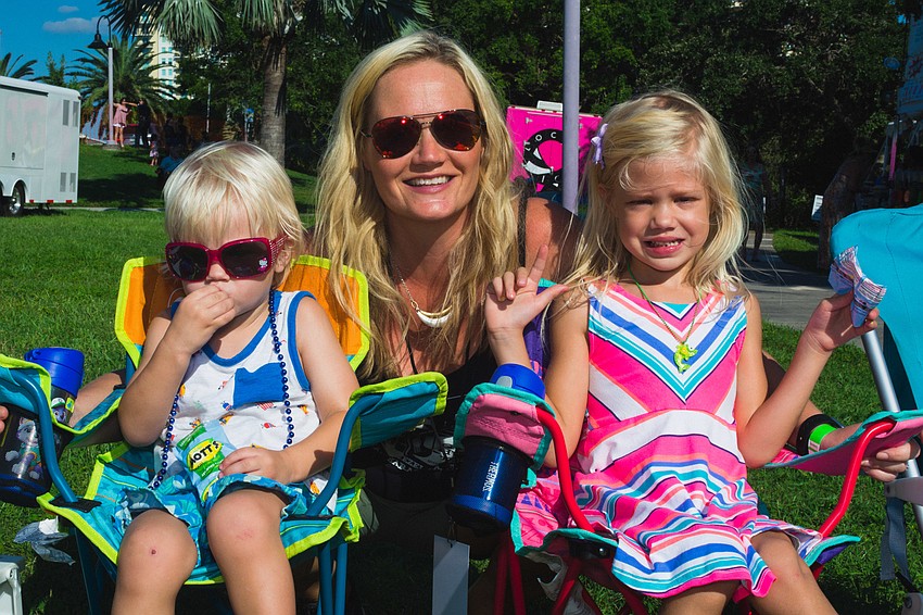 Van, Marnie and Foster Gaston