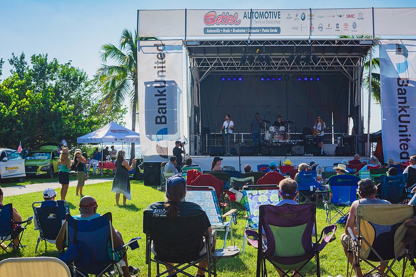 Thousands of attendees came to rock out at the Van Wezel for the 22nd Annual Giving Hunger The Blues & Jazz on the Bay.